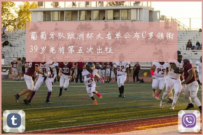 葡萄牙队欧洲杯大名单公布C罗领衔39岁老将第五次出征